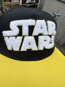 Star Wars Cap Hat Snap Back One Size Black Adjustable Hat Cap MAY THE FORCE BE.. - Picture 1 of 13