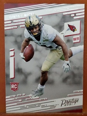 2021 Prestige #220 Rondale Moore RC CARDINALS  - Image 1 of 2