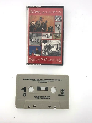 EARTH, WIND AND FIRE CASSETTE: "TOUCH THE WORLD " 1987 - Image 1 of 2