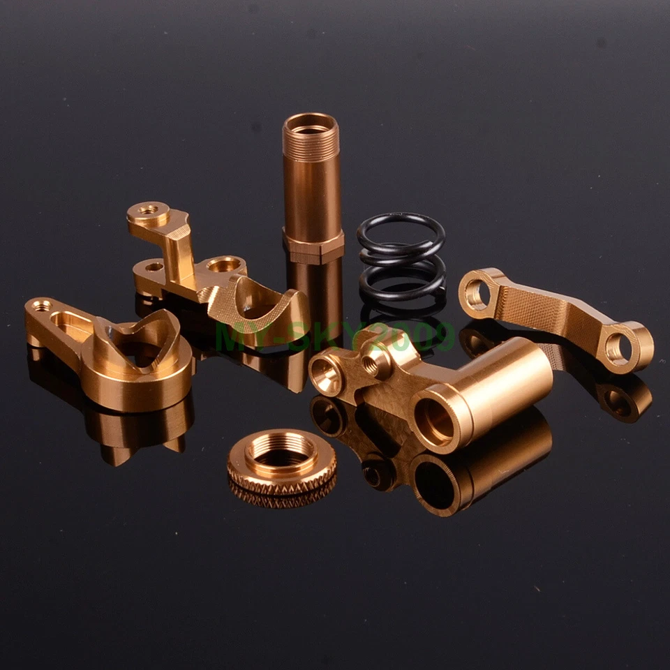 6845X Aluminum Steering bellcranks Fit 1:10 TRAXXAS SLASH 4X4 Short Courst Truck - Image 1 of 1