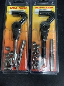 2-New Fix-A-Thred 5/16"-18 UNC #33059 Thread Repair Kit - Picture 1 of 2