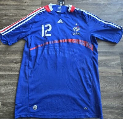 Camiseta de fútbol Adidas Francia Euro 2008 Thierry Henry para hombre talla XL Foto 1 de 4