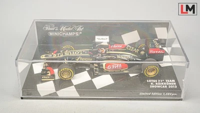 1:43 Minichamps Lotus F1 Team #7 Raikkönen Showcar 2013 // X_390 - Bild 1 von 2