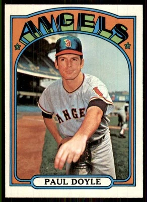 1972 Topps #629 Paul Doyle California Angels - Image 1 of 2