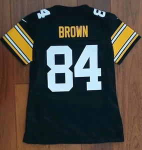Pitsburgh Steelers Trikot Nike NFL TShirt Small On Field Antonio Braun Top - Bild 1 von 12