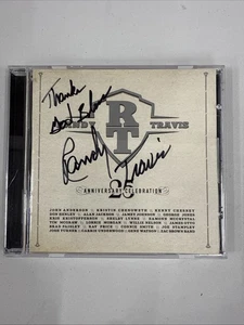 Randy Travis *FIRMADO* 2011 25 Aniversario Celebración CD Cubierta Folleto- - Imagen 1 de 5