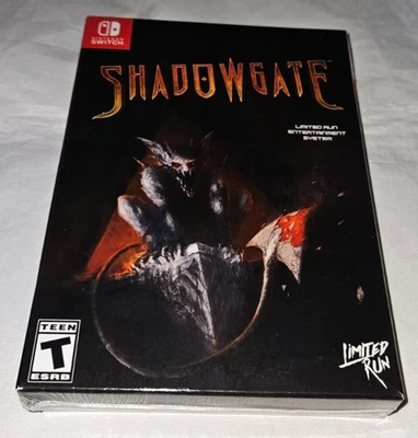 Nintendo Switch Shadowgate Classic Edition Novo Selado Jogos de Corrida Limitada LRG #066 - Imagem 1 de 4