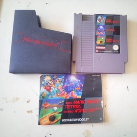 NES Super Mario Bros Tetris And World Cup