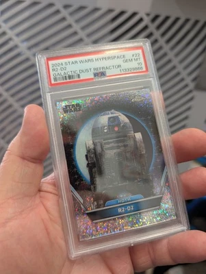 2024 Topps Star Wars Hyperspace R2 D2 Galactic Dust /75 🚨PSA 10 🚨POP 1 - Image 1 of 4