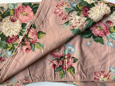 NEW! RALPH LAUREN *CYNTHIA ~FULL QUEEN DUVET Bed COVER Pink FLORAL Flowers NWOT - Image 1 of 4