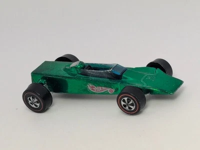 Turbina de loto Redline 1969 vintage Hot Wheels verde HK Hong Kong Foto 1 de 4