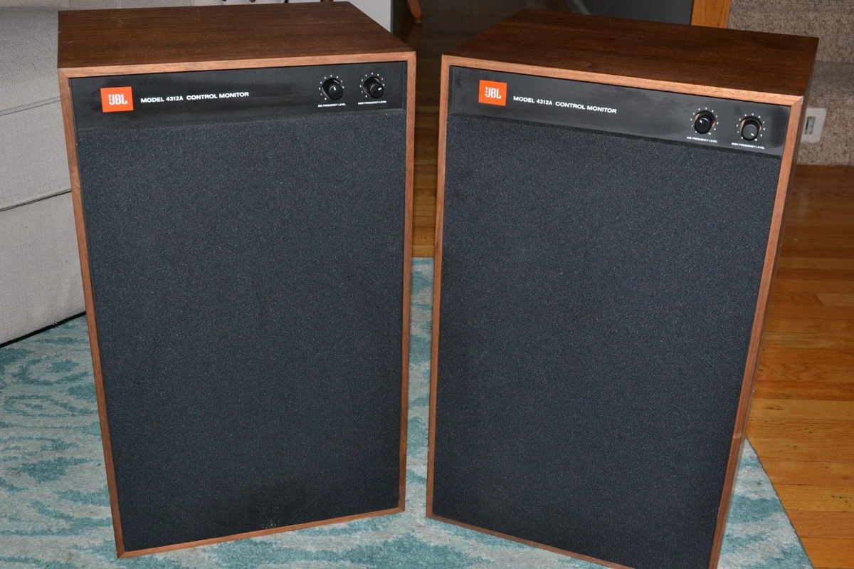 Vintage JBL Model 4312A Control Monitor Speakers for sale online