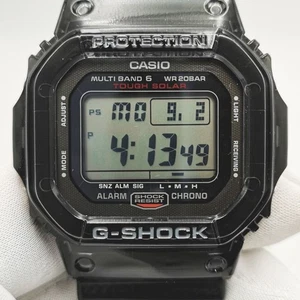 Reloj usado para hombre CASIO GW-S5600U-1JF caja negra: 33,4 x 43,5 mm #JW-59 - Imagen 1 de 6