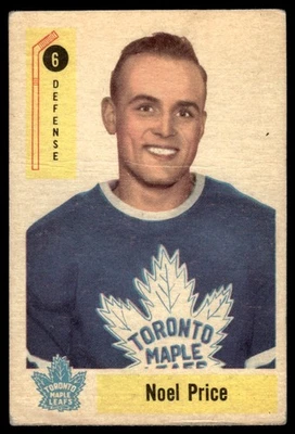 1958-59 Parkhurst Noel Price novato Toronto Maple Leafs #6 Foto 1 de 2