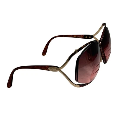 Gafas de sol Christian Dior 2056 Butterfly años 80 doradas y marrones SOLO MARCOS Foto 1 de 4