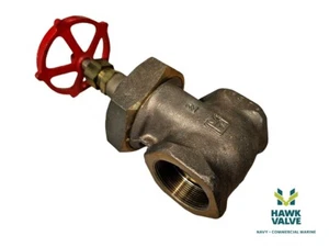 Milwaukee 2" Bronze 200 FNPT Non-Rising Stem Gate Valve Fig.1176 - Picture 1 of 6