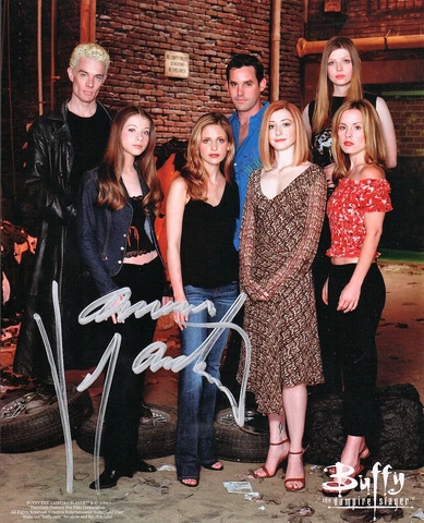 OFFICIAL WEBSITE James Marsters "Buffy the Vampire Slayer" 8x10 AUTOGRAPHED Cover