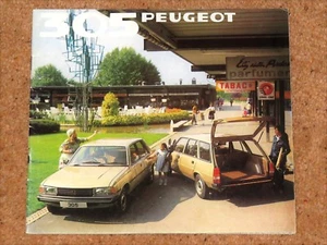 1980-1981 PEUGEOT 305 Sales Brochure - GL GLS SR S GLD SRD Saloon Estate V. GOOD - Picture 1 of 12