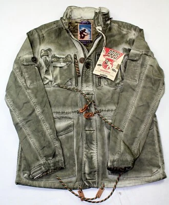 NUEVO SIN ETIQUETAS PRPS Chaqueta Estilo Pescador Para Hombre Empacable Capucha Talla Mediana Foto 1 de 4