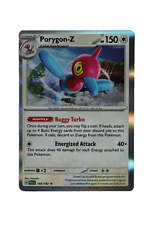 Porygon-Z 144/182 Holo Rare Pokémon Paradox Rift