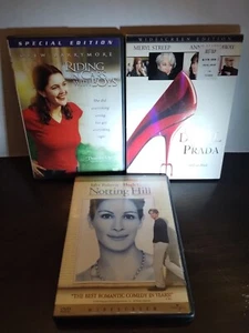 Set Of 3 Chick Flick DVD Julia Roberts Drew Barrymore Meryl Streep Anne Hathaway - Picture 1 of 5