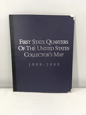 1999-2008 First State Quarters of the United States Collector's Map Complete Set - Image 1 of 4