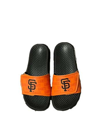 San Francisco Giants Youth Size Medium 13-1 Slides Flip Flops Cover