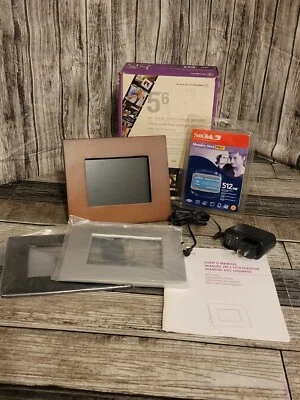 WESTINGHOUSE 5.6 DIGITAL PHOTO FRAME-DPF-0561-NO COMPUTER REQUIRED-3 EASY STEPS - Image 1 of 4