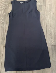 Per Una Very Smart Tailored Dress Dark Grey Sleeveless Thick And Lined Size 16 - Picture 1 of 5