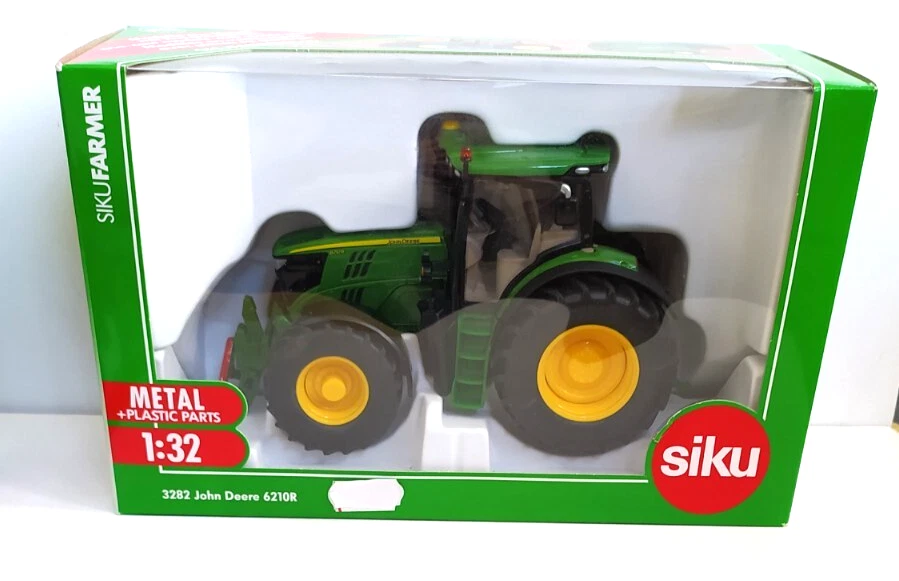 SIKU FARMER 1:32 DIE CAST TRATTORE JOHN DEERE 6210R ART 3282 - Immagine 1 di 1