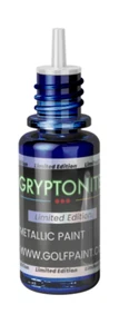 GRYPTONITE GOLF CLUB PAINT METALLIC BLUE LIMITED EDITION 10ML BOTTLE CLUB HEAD