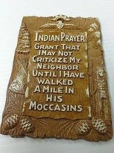 VINTAGE MADE IN THE UNITED STATES BY MULTI PRODUCTS INC. # 1224  INDIAN PRAYER  - Picture 1 of 11
