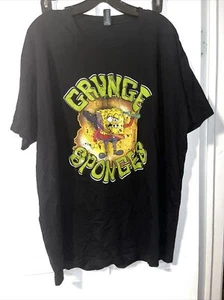 RTP Apparel Grunge Schwämme Spongebob Horror T-Shirt schwarz XL Baumwolle - Bild 1 von 4