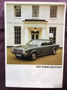 Ford Granada,6 page pullout sales sheet,1973 - Picture 1 of 2