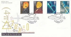 Scientific Achievement  GB RM FDC Whittle Jet Engine Lutterworth 1991 (10013)  - Picture 1 of 2