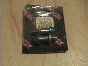 BOBINAS YAMAHA APRILIA TRIUMPH MOTO PADDOCK SOPORTE 6MM AZUL CLARO NUEVAS - Imagen 1 de 1