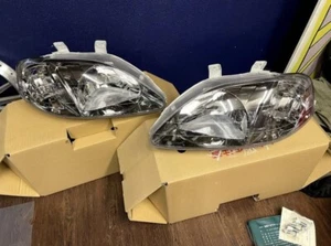 HONDA CIVIC Type R Genuine Halogen Headlight EK9 Left and Right Set JDM NEW - Picture 1 of 6