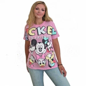 Lizenziertes Disney Damen Mickey Mouse T-Shirt ""Mickey and Friends"", XS, M, L, XXL - Bild 1 von 4