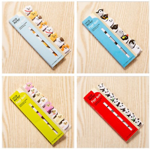 120Pages Cute Animal Sticker Post  Bookmark Marker Memo Index Tab Sticky Notes
