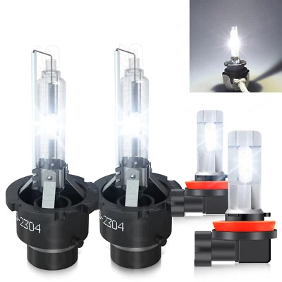 For 2013-2015 Lexus GS350 GS450h LED HID Xenon Headlight Bulb Hi Lo Fog Light - Image 1 of 4