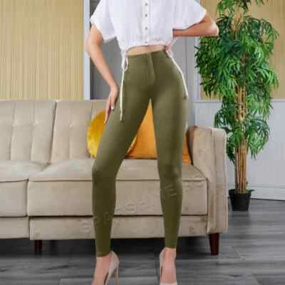 Women Leg Shapewear Body Shaper Compression Leggings Slimming Thigh Sculpting - Image 1 of 4