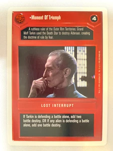 Star Wars CCG - Moment Of Triumph - Premiere (Unlimited) - Picture 1 of 1