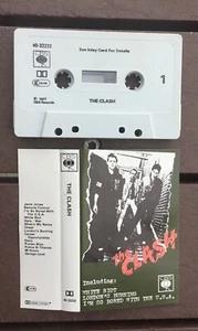 🌟THE CLASH🌟CASSETTE ALBUM🌟PUNK🌟ROCK🌟SKIN🌟OI🌟NEW WAVE🌟80S🌟UK🇬🇧SELLER - Picture 1 of 8