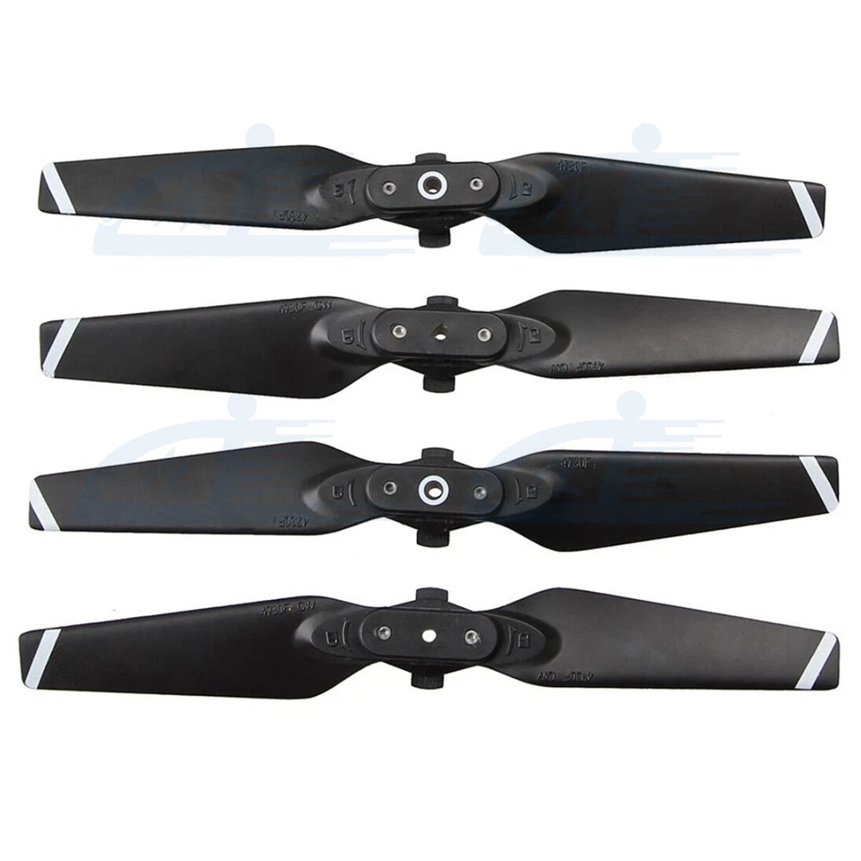 2pairs 4730F Quick-Release Foldable Propellers Blades Silver for DJI Spark Drone - Image 1 of 4