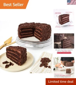 Premiere 10" Chocolate Overload Layer Cake - Gourmet Delight, Luxurious Fudge... - Picture 1 of 7