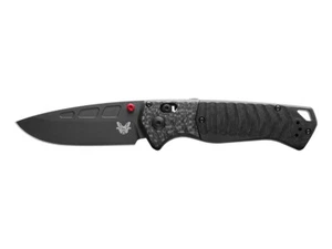 Benchmade PSK 593BK-01 CARBON FIBER & BLACK G10 - Picture 1 of 2