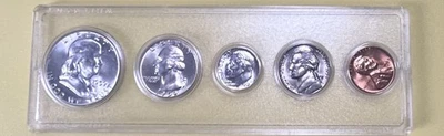 1959 US Silver Mint Set, Whitman case - Image 1 of 4