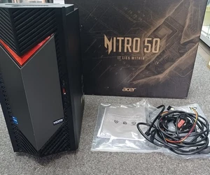 ACER Nitro N50-650 Gaming PC-Intel Core 5, RTX 4060, 1 TB SSD, 16GB Ram, Win 11 - Picture 1 of 14