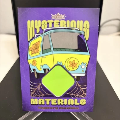 2025 UD Fleer Scooby-Doo Mysterious Materials Relic Mystery Machine Green #MY-12 - Image 1 of 3