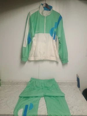 Conjunto cortavientos Adidas vintage para mujer grande 52 chaqueta pantalones grandes Foto 1 de 4